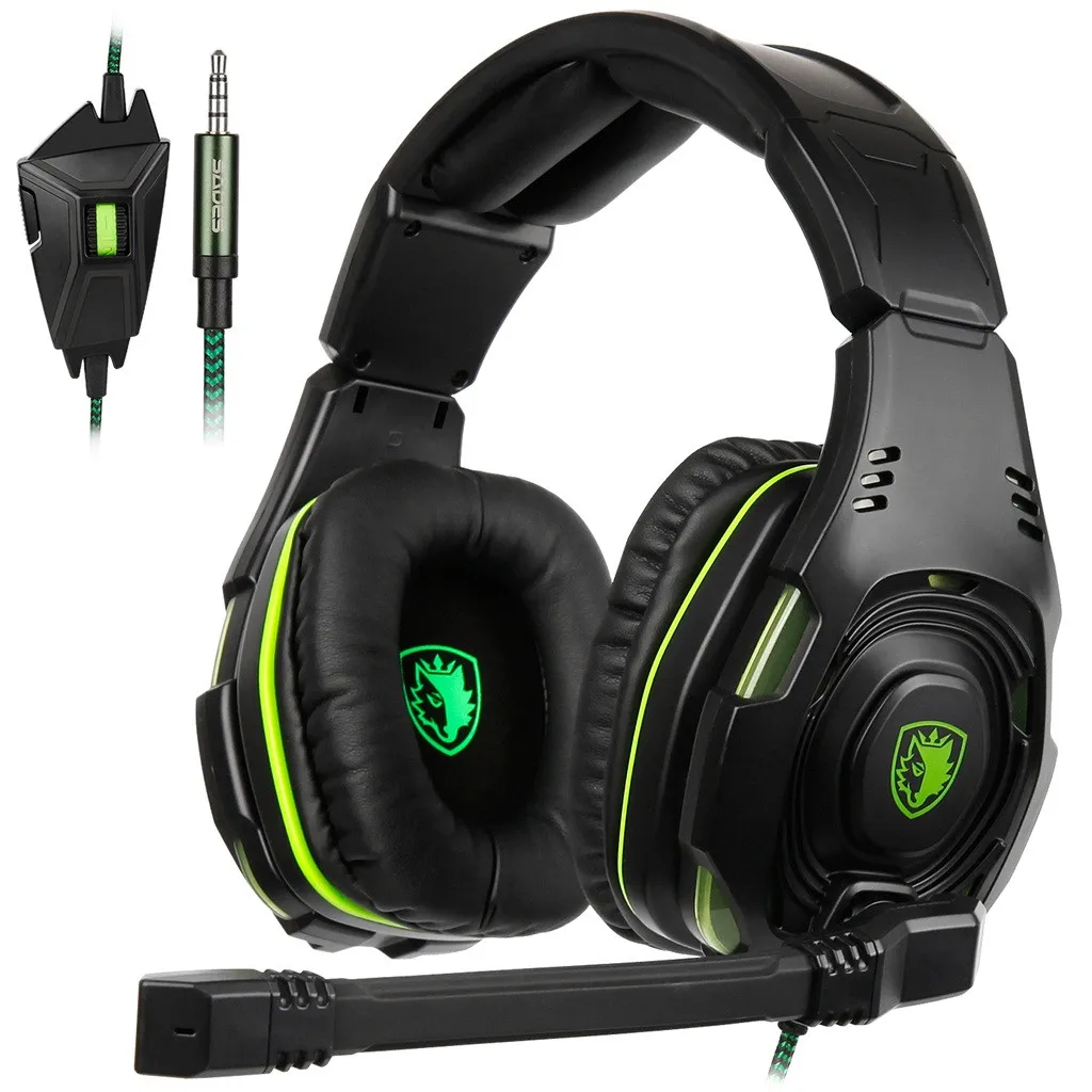 SADES SA938 компьютер Игровые наушники для геймеров ПК PS4 Новый Xbox один контроллер