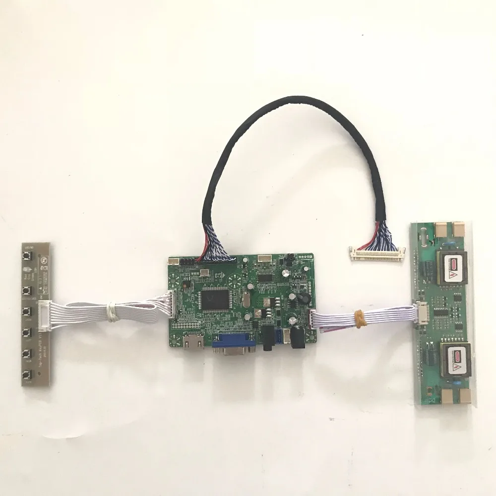 RTD2668 Универсальный VGA Аудио ЖК дисплей плата контроллера для 23 6 inch 1920x1080 M236H1 L01 4