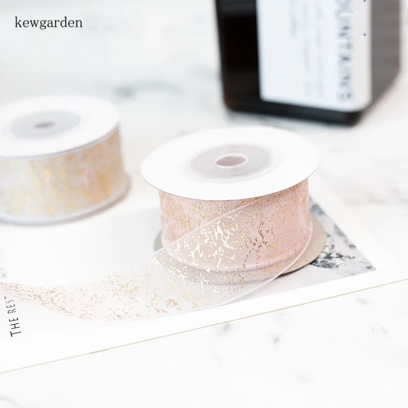 Kewgarden DIY брошь заколка аксессуары Горячая штамповка Золотой Тюль Марля Кружева