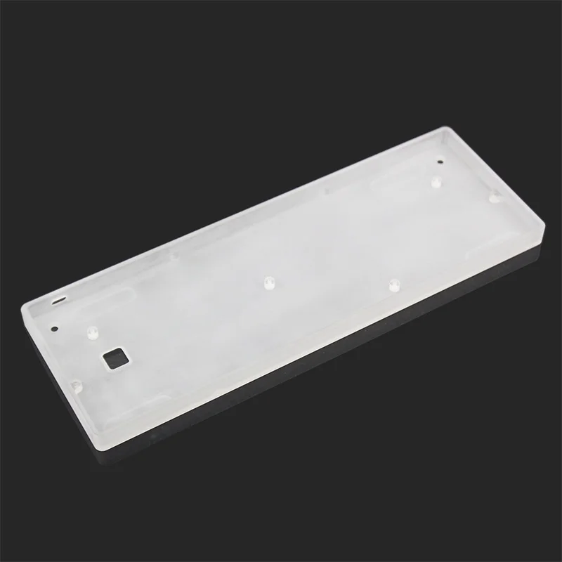 KBDfans Новое поступление dz60 чехол Акриловые ЧПУ чехол молоко чехол PCB Costar пластины для 60% GH60 мини механическая клавиатура
