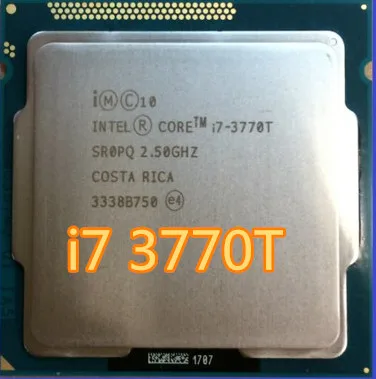 Процессор Intel Core i7 3770T процессор 2 5 ГГц 8 Мб SR0PQ 45 Вт четырехъядерный для