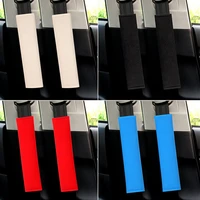 2pcs universal car shoulder protector car seat pads on the seat belt breathable humeral cover in easy to carry and clean