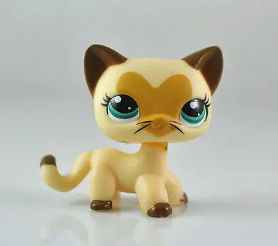 Домашний питомец кошка животное короткая шерсть фигурка девочки милая игрушка