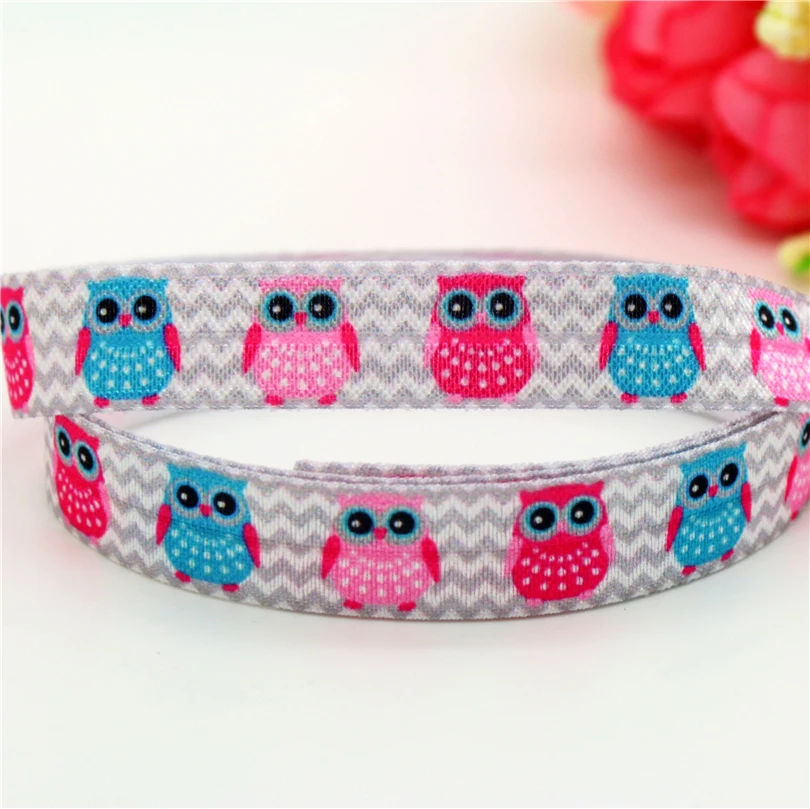 Повязка на голову с принтом Совы и коалы 5/8 дюйма| |