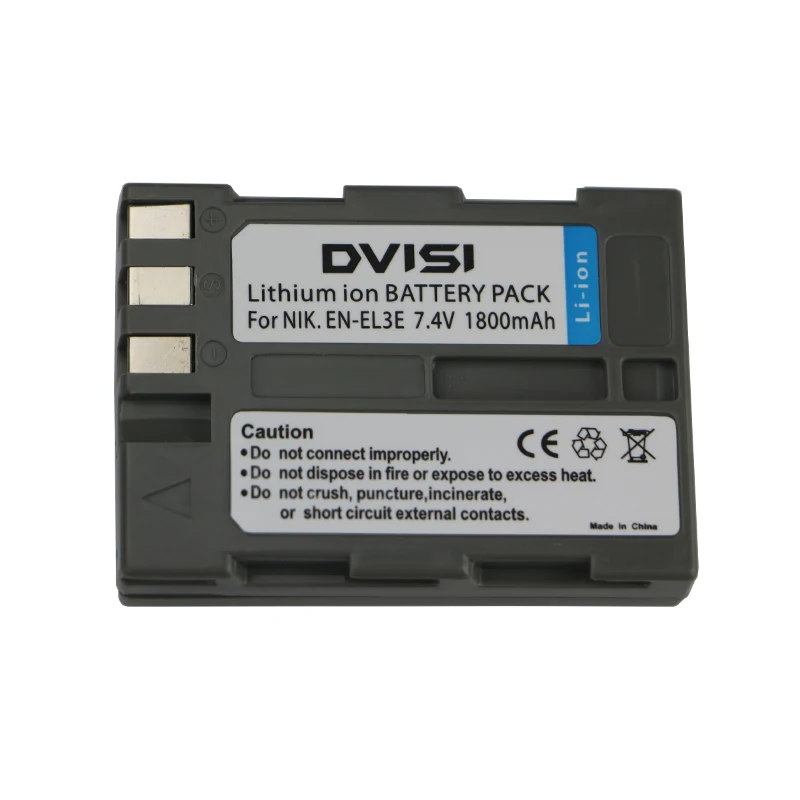 7 4 В 1.8Ah EN EL3e ENEL3e аккумуляторная батарея для камеры Nikon D90 D700 D300 D80 D70 D50 D200 D300s D100
