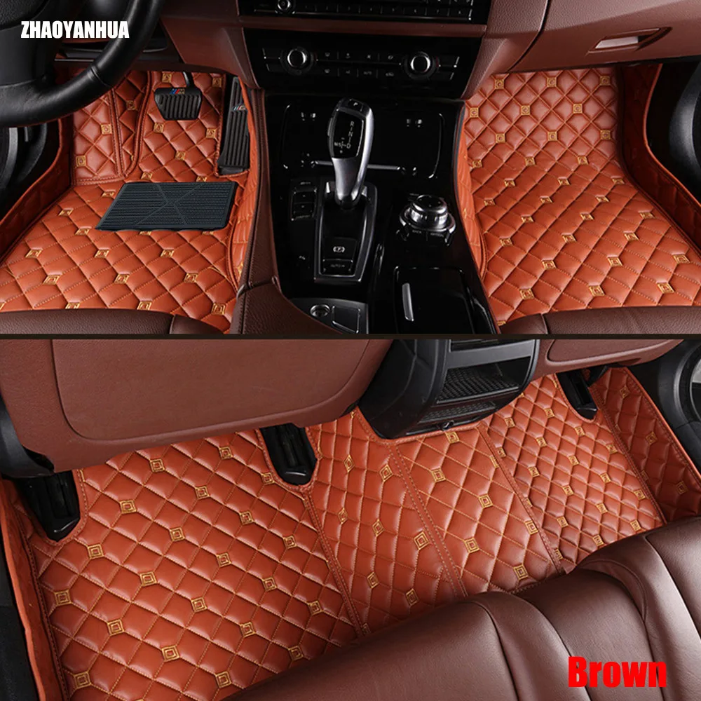 Автомобильные напольные коврики ZHAOYANHUA для Fiat 500 Viaggio S автомобильные bravo Ottimo 5D