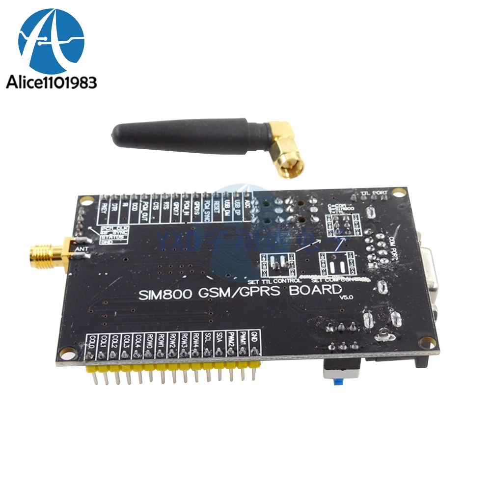SIM800 GSM GPRS gps SIM900A модуль обновления платы ttl для 51 STM32 умная электроника высокая производительность 3,3 В 5 В