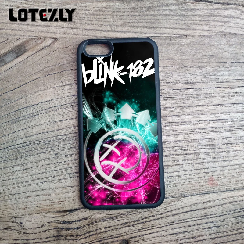 Индивидуальные Силиконовый чехол для телефона Blink 182 смайлик обои Coque Apple телефон