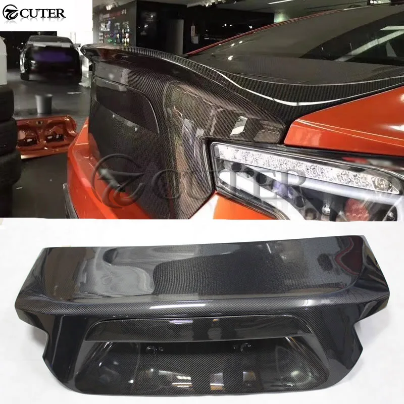 GT 86 BRZ карбоновая крышка багажника для Toyota GT 86 Subaru BRZ автомобильный Стайлинг 13-16