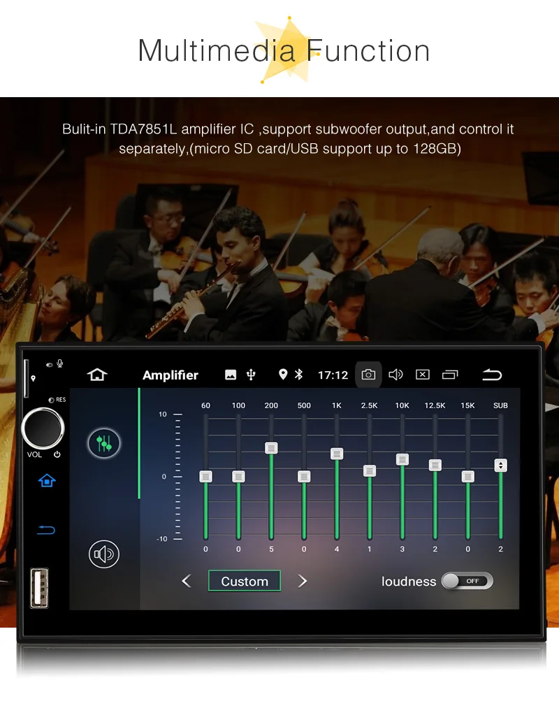 Pumpkin 2 Din 7 ''Android 8,0, Универсальное автомобильное радио, без dvd-плеера, gps, 4 Гб ram, 32 ГБ rom, автомобильное стерео аудио, Wifi, 3g, быстрая загрузка, головное устройство