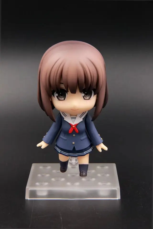 Аниме Saenai Heroine No Sodatekata katou Megumi Nendoroid 704 ПВХ фигурка Коллекционная модель игрушки 10