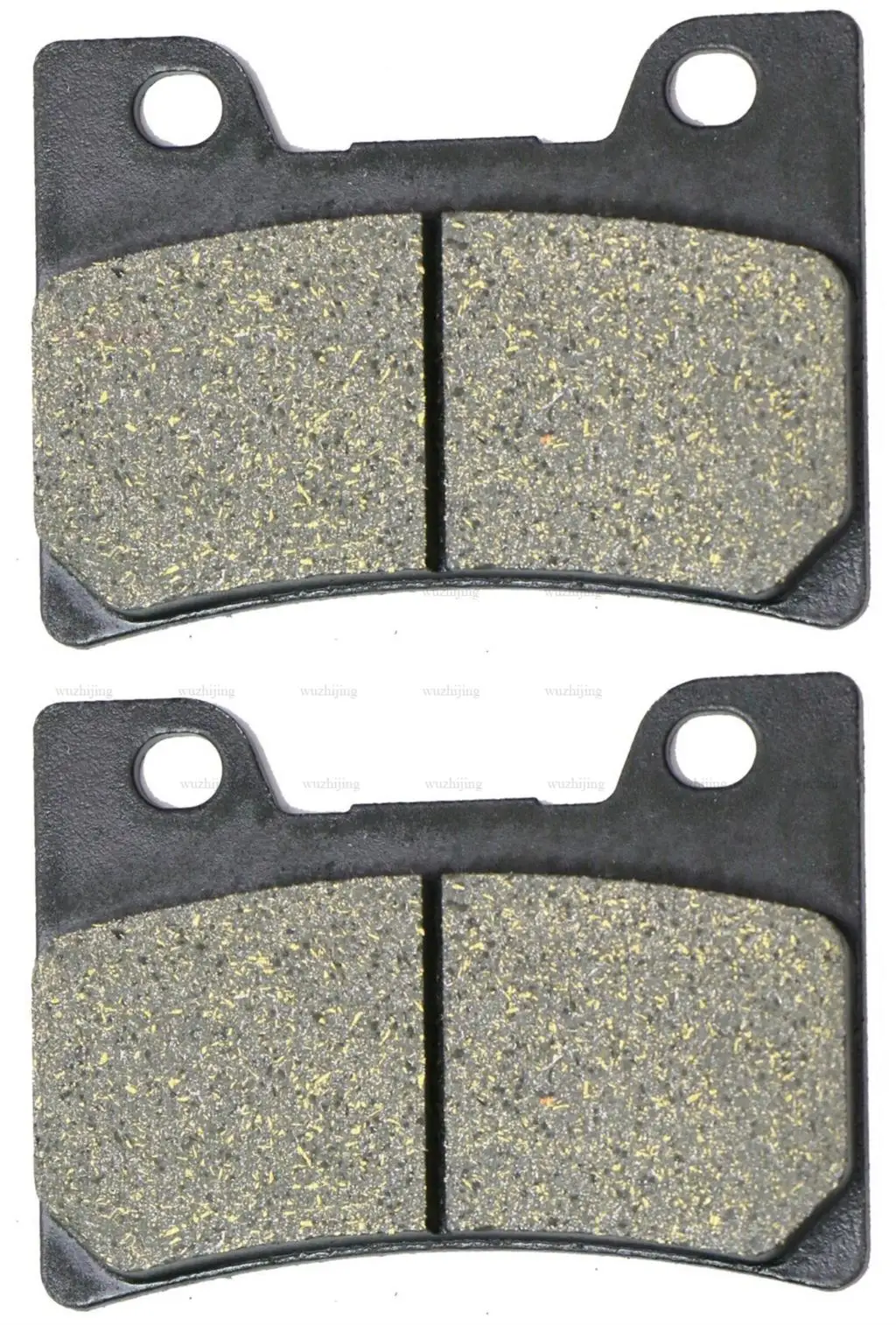 Для YAMAHA TDM 850 1996-2001 дисковые Тормозные колодки комплект передние задние 2000 1999 1998 1997 - Цвет: RESIN FRONT RIGHT