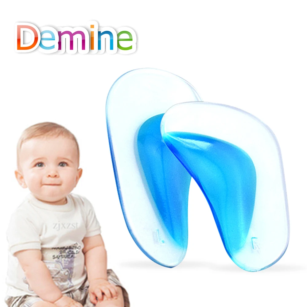 Demine силиконовые гелевые ортопедические стельки для детей детская обувь