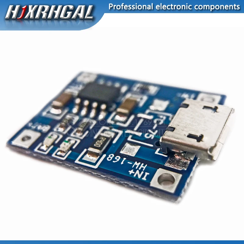 Зарядная плата TP4056 1 а для литий-полимерных аккумуляторов модуль зарядного