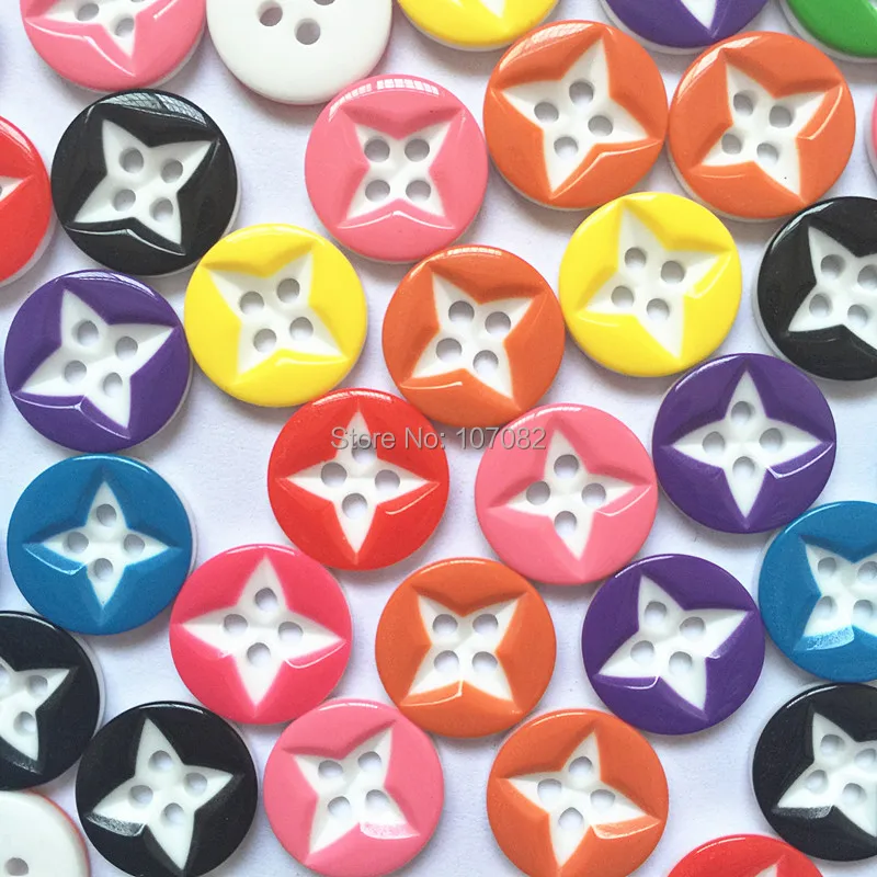 Пуговицы полимерные круглые с 4 отверстиями 13 мм 100 шт.|buttons sewing|baby buttons4 hole button |