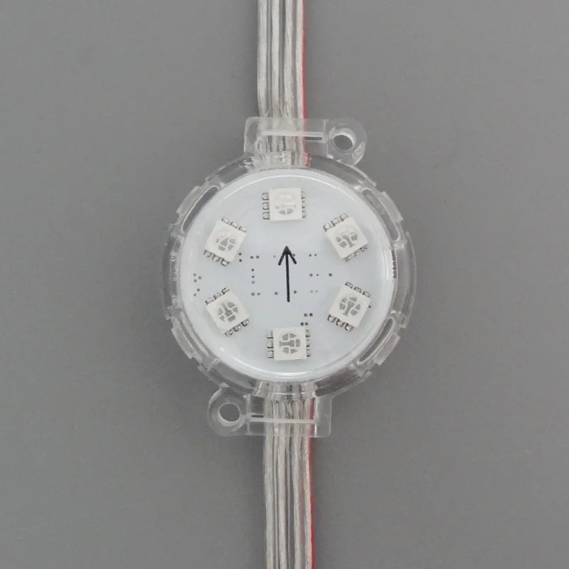 4 см полноцветный светодиодный уличный точечный источник света DMX512