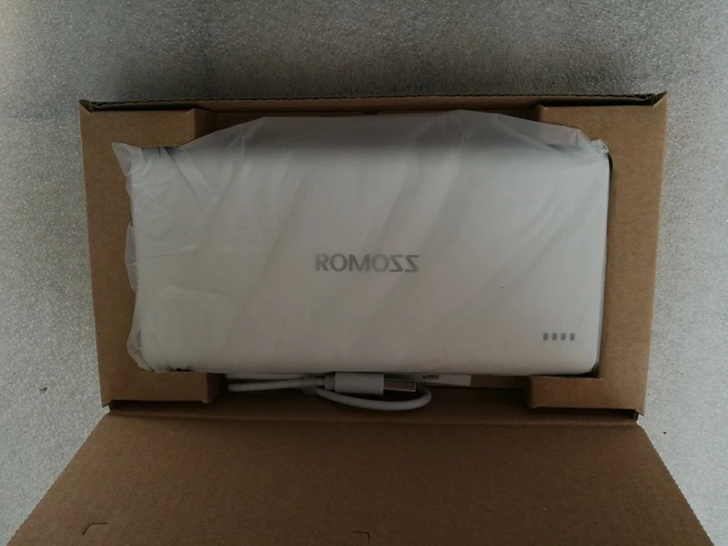 Romoss 20000 mah power Bank 20000 mah Sense 6 18650 power bank 2.1A быстрое зарядное устройство для Xiaomi samsung huawei iPhone Универсальное