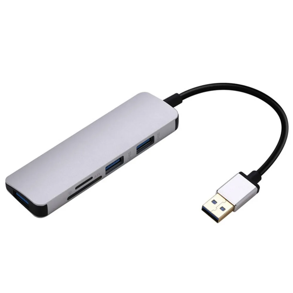 Ультратонкий алюминиевый USB 3 0 концентратор адаптер конвертер с портами и SD/TF
