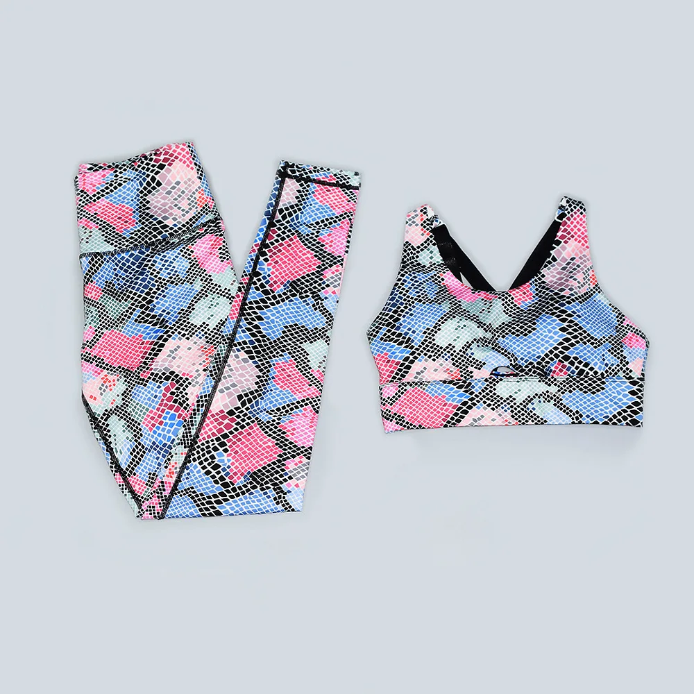 Спортивный костюм для женщин набор йоги спортивный комплект фитнеса сексуальный