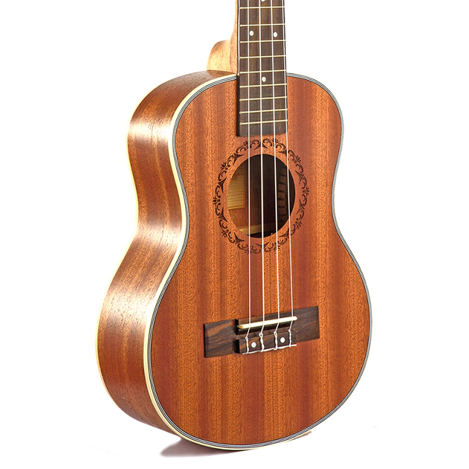 23 &quotконцертный из красного дерева ABS пять-линия ukelele Wrap 4 струны Гавайский мини