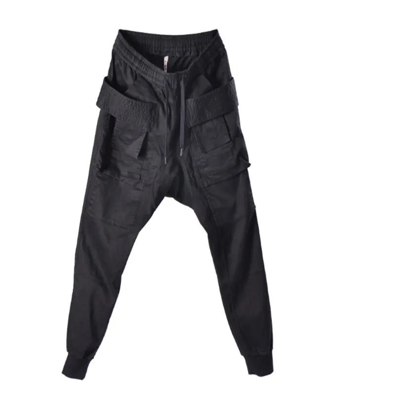 Недорогая модная повседневная одежда комбинезоны с карманами большие штаны