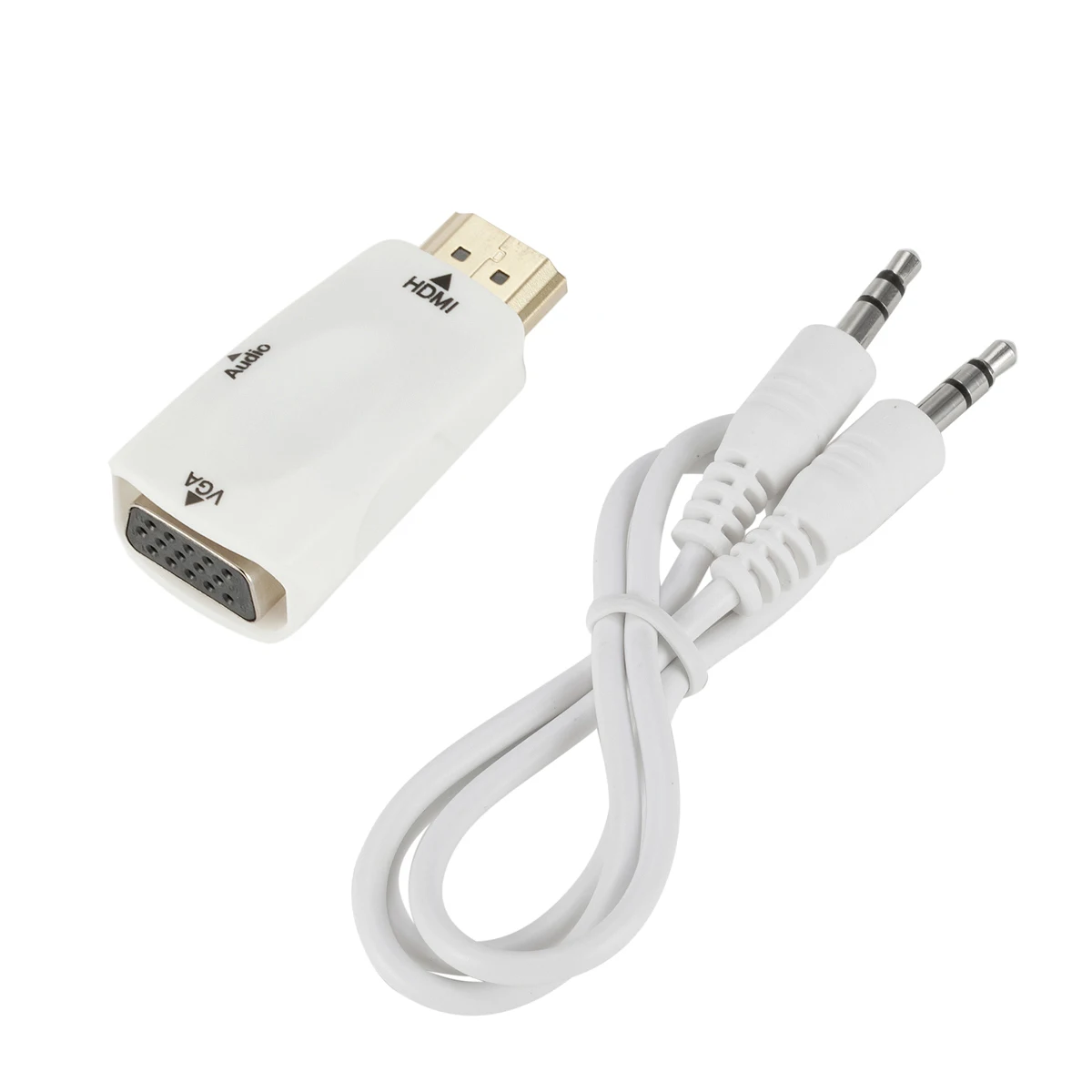 HDMI к VGA 15 Pin адаптер аудио кабель конвертер для ПК ноутбука ТВ коробка компьютер