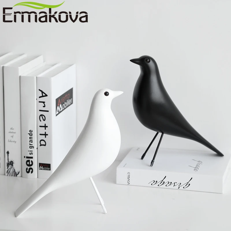 Ермакова середины века фигурка птицы дом Птица статуя животного голубь мира Европейский талисман домашний бар кофе Декор