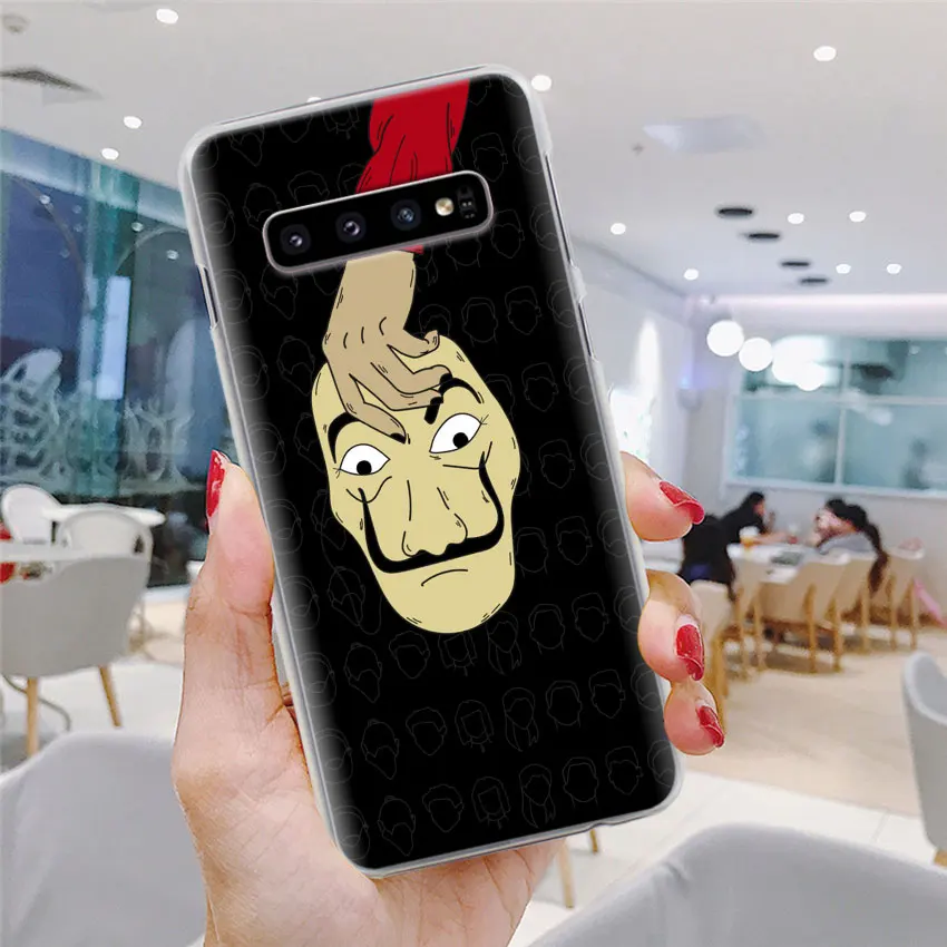 La Casa de papel чехол для телефона для samsung Galaxy S10e S10 плюс S7 S8 S9 Plus, Note 8, 9, 10, плюс S10 5G M20 M30 жесткий чехол Coque