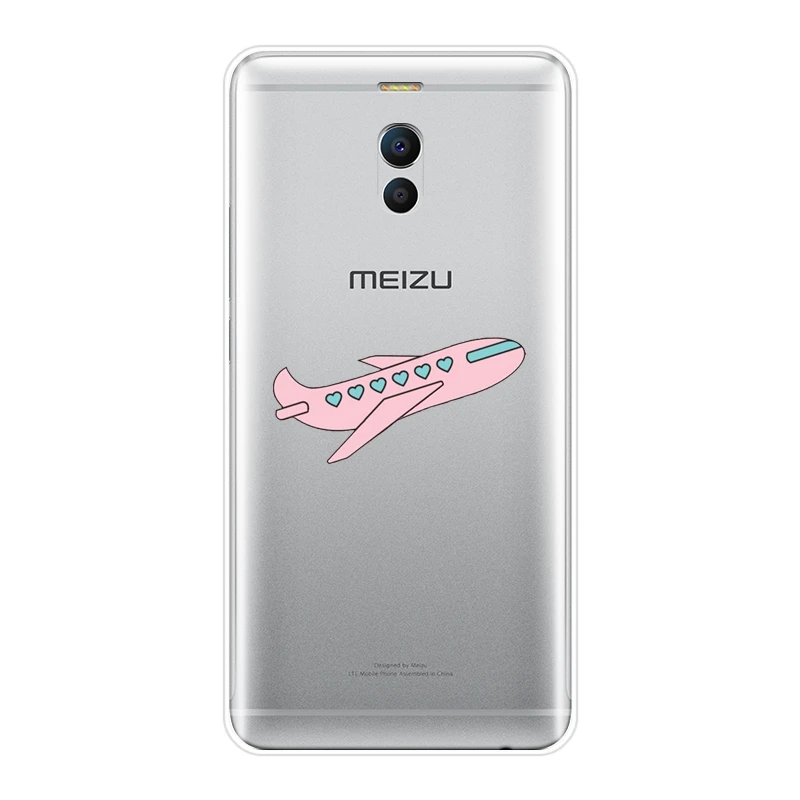 Чехол для Meizu M2 M3 M5 M6 Note мягкий силиконовый чехол-накладка M6S M6T M5C M5S M3S строительный