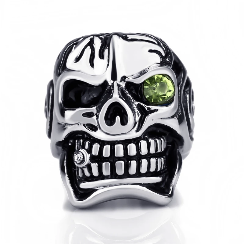 Серебряные украшения для мужчин мальчиков Золотое кольцо из нержавеющей стали