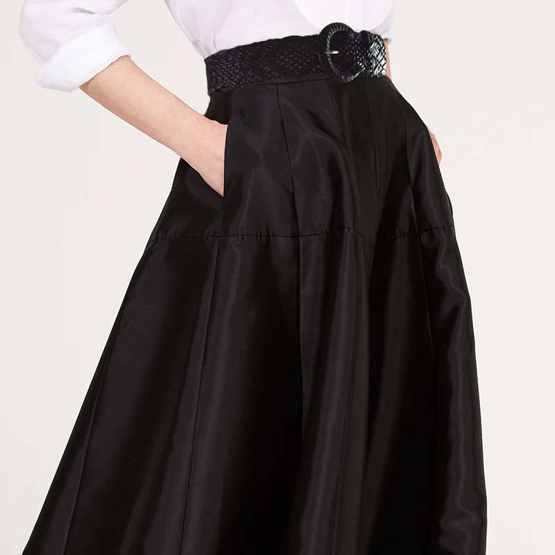 Новая Весенняя мода 2018 юбка с надписью и черная поясом на заказ|black skirt|a skirtfashion skirt