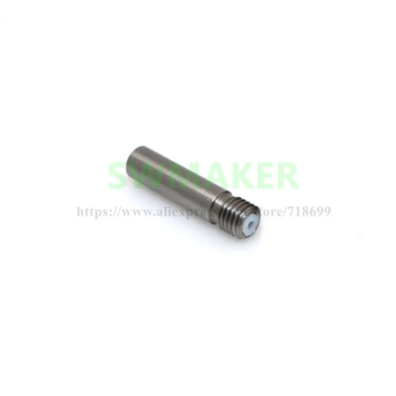 

CTC MK10 stainless steel throat +PTFE tube thermal barrel for 3D printer 1.75mm filament