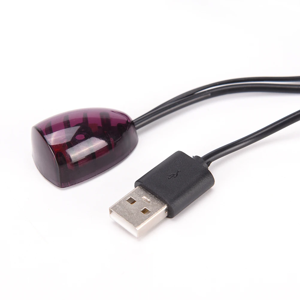 Практичный usb-адаптер, инфракрасный ИК-пульт дистанционного управления, ретранслятор, приемник, передатчик, подходит для всех устройств дистанционного управления