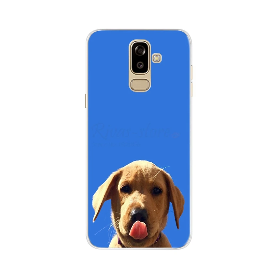 CAMEL Чехол для samsung Galaxy J8 чехол Крышка j810 j810f sm-j810f 3D Силиконовая задняя крышка ТПУ Fundas для samsung J8 чехол для телефона - Цвет: CAMEL
