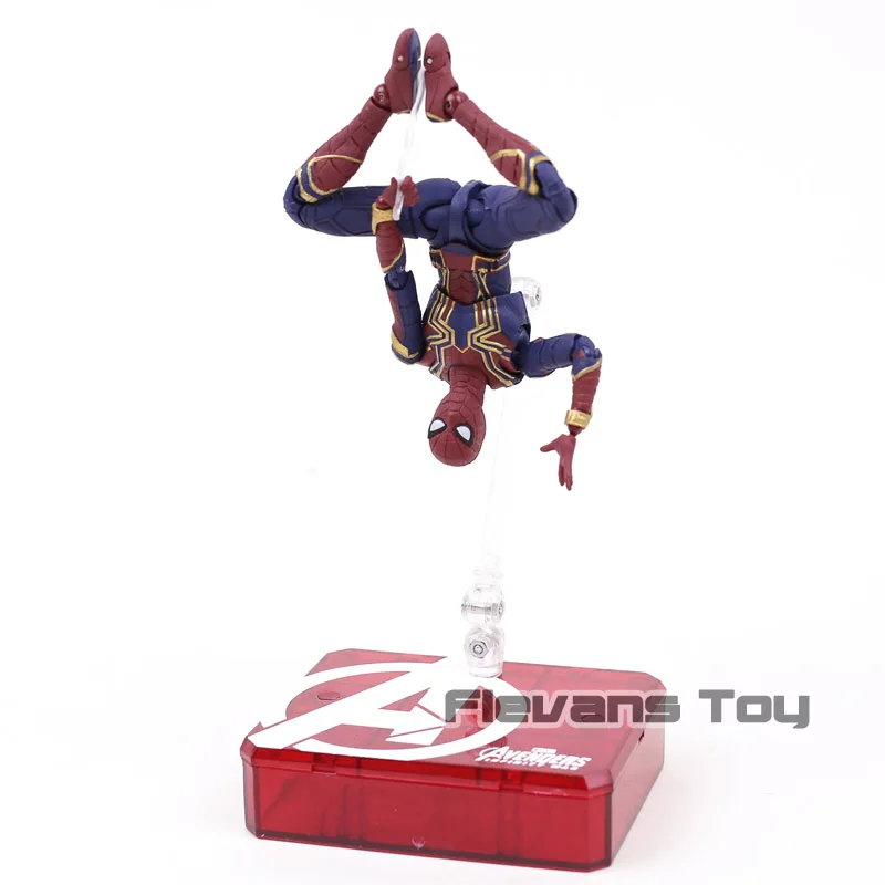 Marvel Мстители Бесконечность войны Железный Паук ПВХ Фигурка Человека-паука игрушки