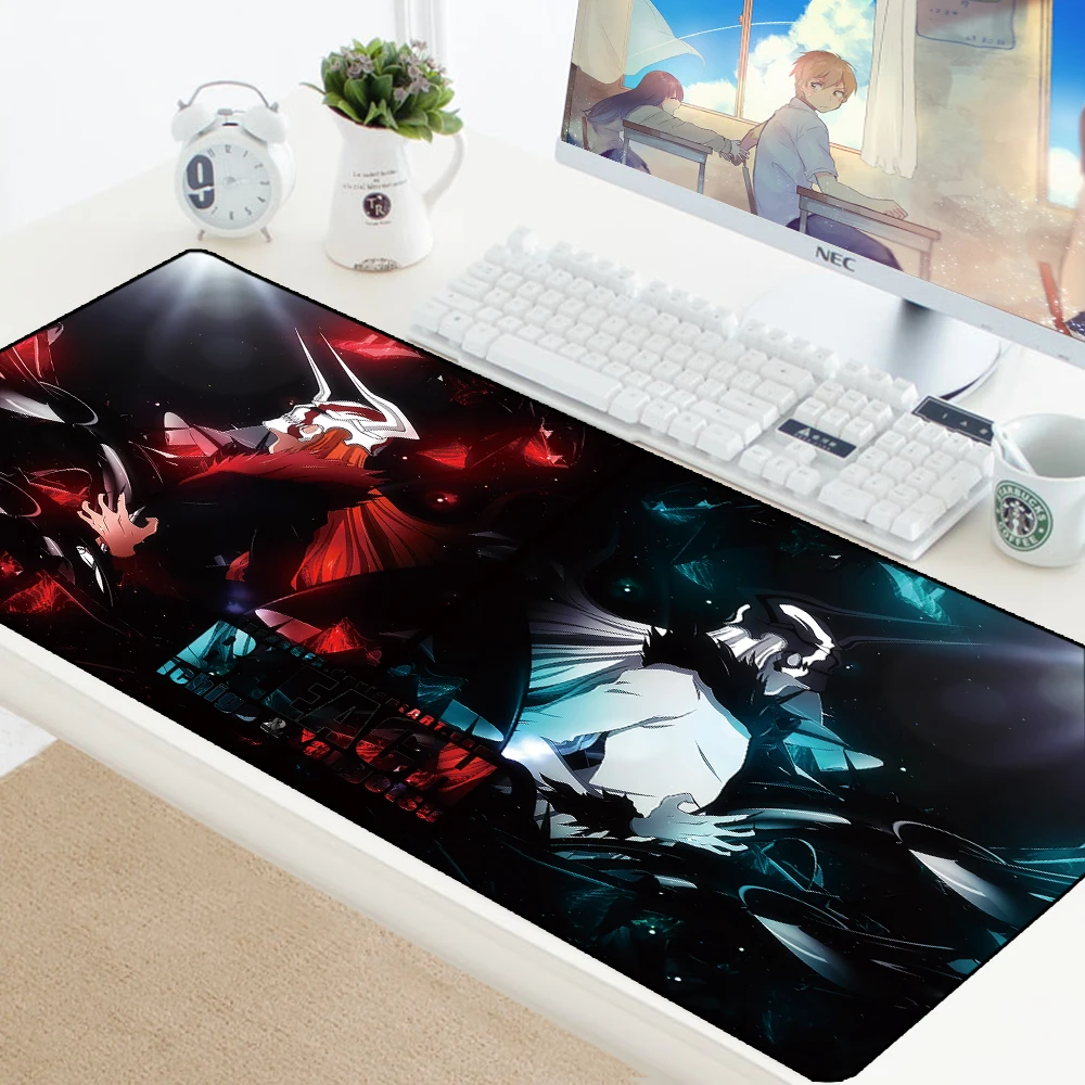 BLEACH Коврик для мыши геймерский резиновый коврик для мыши игровая клавиатура аниме большой XL Коврик Для Мыши Эргономичный защитный коврик для стола мультяшный коврик 700x400X2 мм