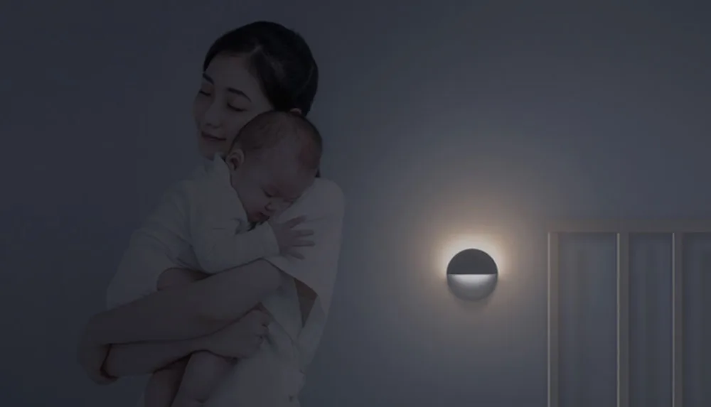 Xiao mi jia Bluetooth ночник светодиодный индукционный коридор ночник инфракрасный пульт дистанционного управления датчик тела для mi home APP
