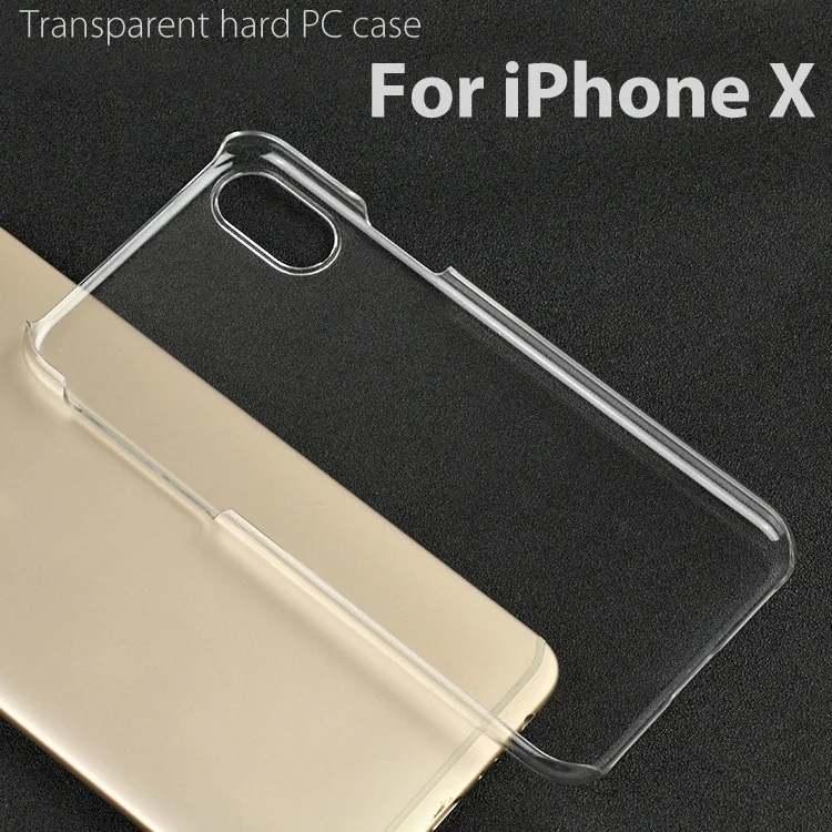 

10 шт./Партия. Ультра прозрачный ПК Жесткий Чехол для iPhone X/XS
