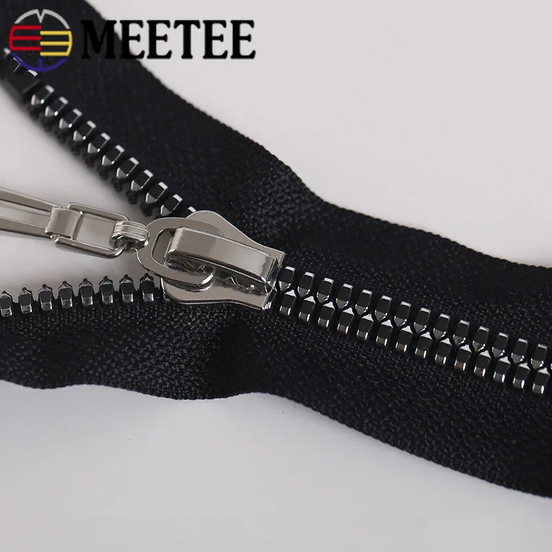 Meetee 1 шт. 80 см 8 # Высококачественная резиновая молния специальная зуб спортивная