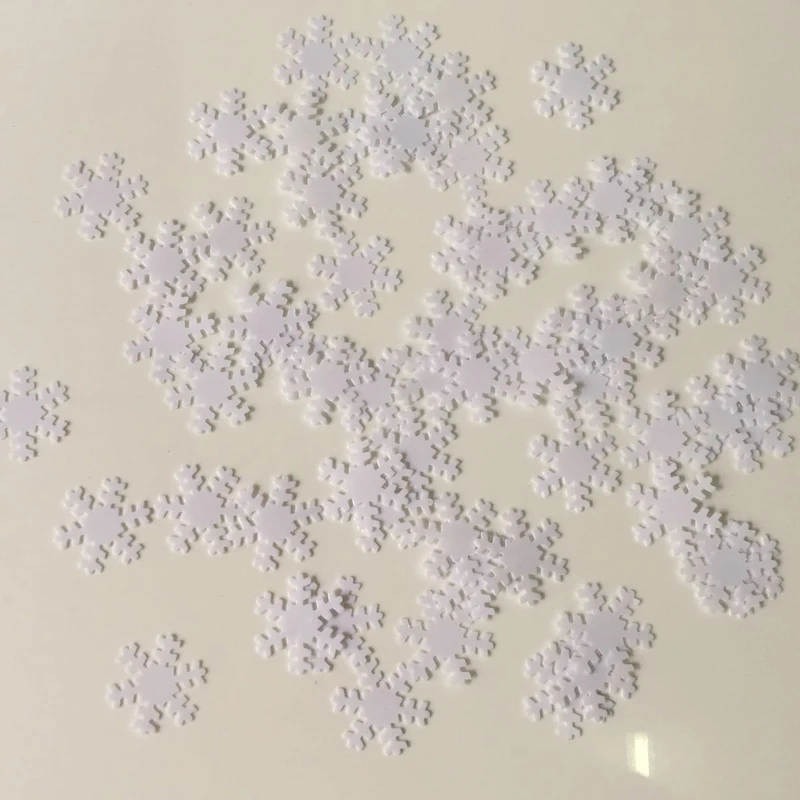 150 г Рождественский стол с замороженными блестками рассеиватели снеговика дня