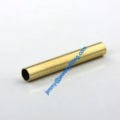 Brass Tube Conntctors Tubes jewelry findings 3*20mm ship free 5000pcs spacer beads