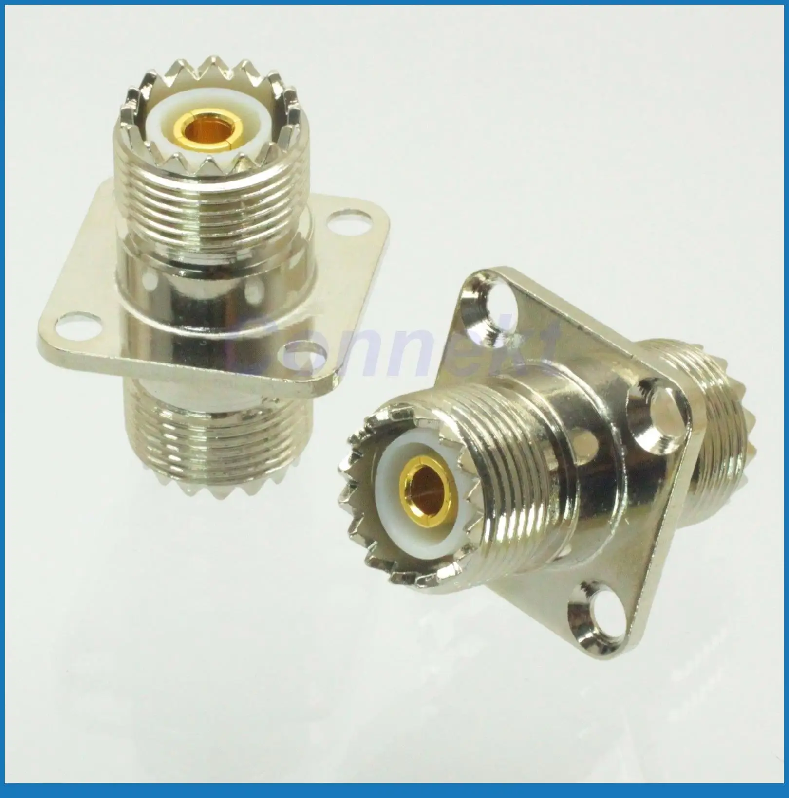

5 шт./лот UHF female к UHF SO239 female jack in series, соединитель адаптера RF с фланцевым креплением