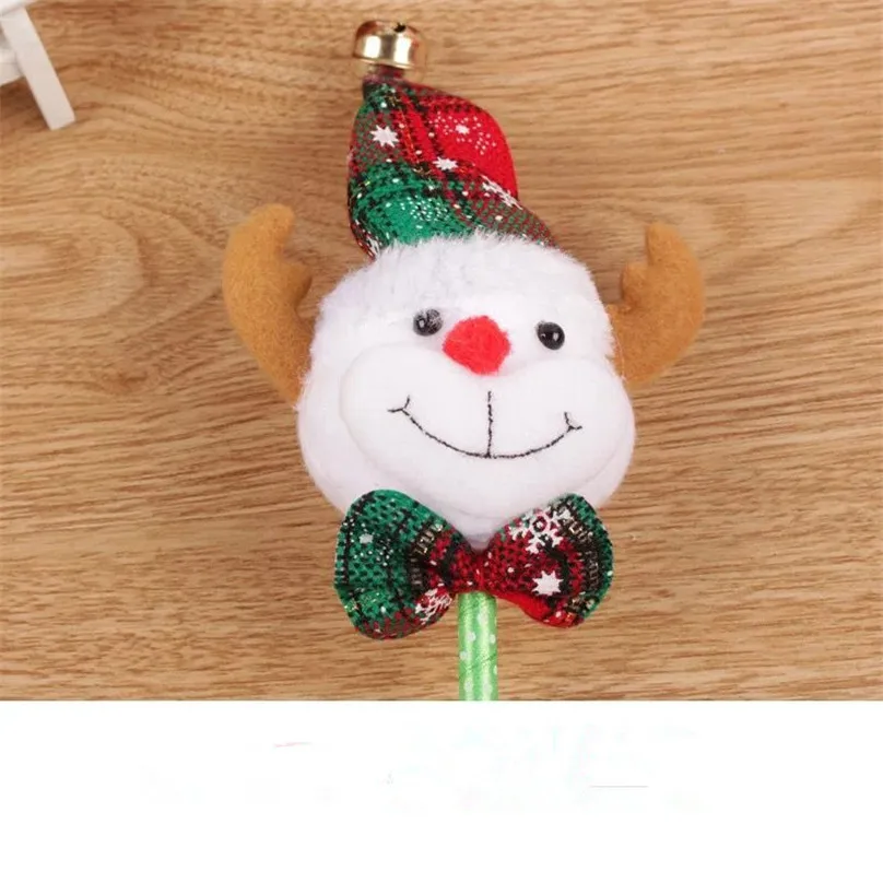 Новинка 10 шт./лот 36 см ручка в виде куклы мультяшный Рождественский подарок