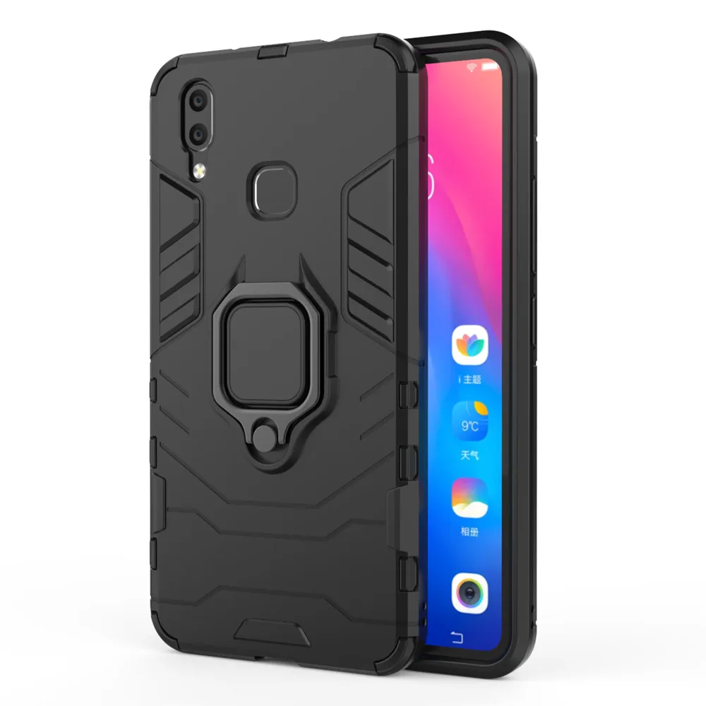 Чехол для Vivo X21 силиконовый чехол из ТПУ и жесткого поликарбоната ультра