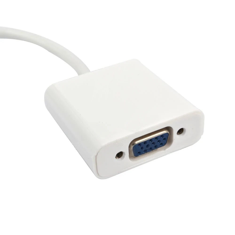 Порт дисплея Thunderbolt Mini DP VGA адаптер кабель для Apple MacBook Air Pro iMac Mac Прямая