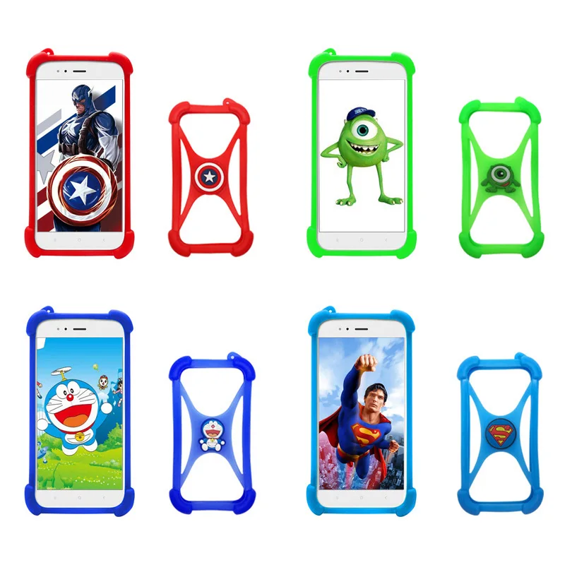 Чехол Kenxinda V5/V6 мягкий мультяшный чехол для S9 универсальный из ТПУ Super Heros R6/W7