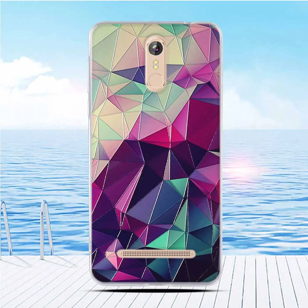 Soft Silicon Phone Case For Leagoo M8 Pro Housing Cover Flower Bag Shell Back |