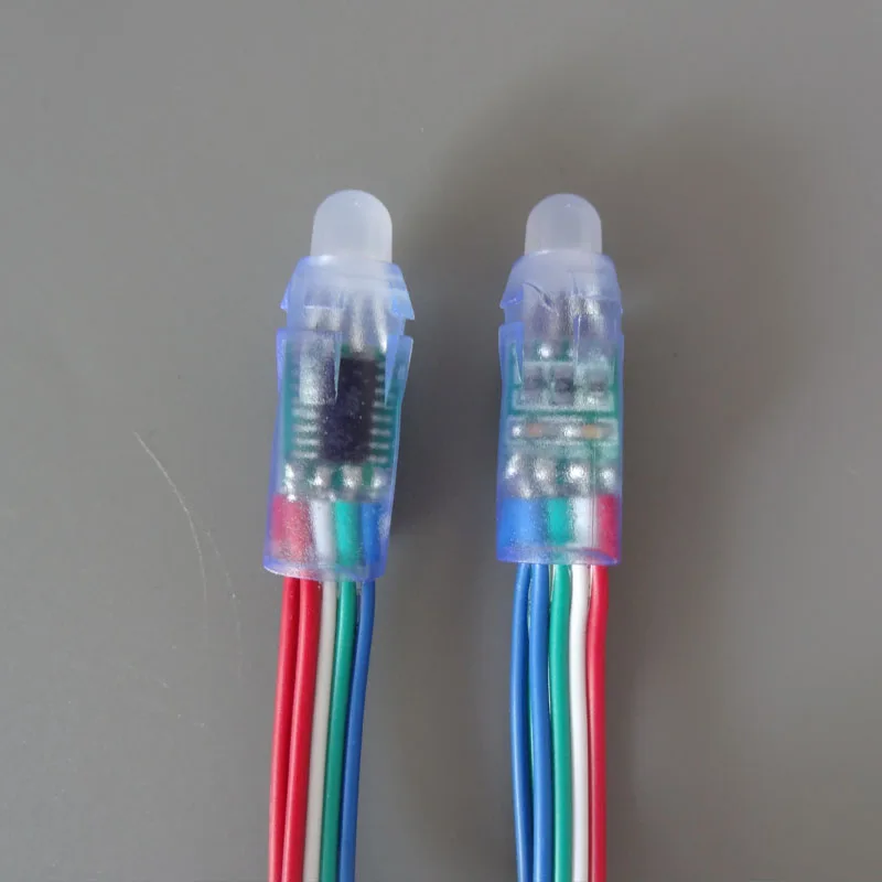 Светодиодный модуль пикселей LPD6803 100 шт./лот 12 мм 5 В цифровой RGB полноцветный