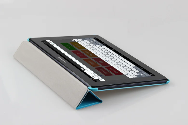 Чехол подставка из искусственной кожи для Lenovo tab чехол планшета A7600 с функцией