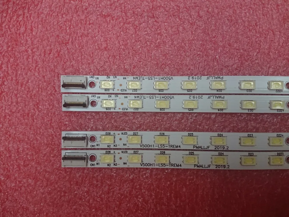 20 шт./лот светодиодный полосы для V500HK1-LS5 4A-D078708 D078707 D071072 V500H1-LS5-TLEM4 V500H1-LS5-TREM4 TLEM6 TREM6 V500HJ1-LE1